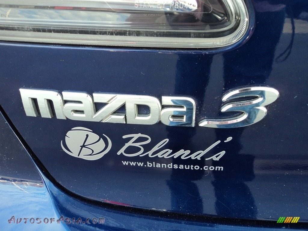 2012 MAZDA3 i Touring 4 Door - Indigo Lights Mica / Dune Beige photo #34