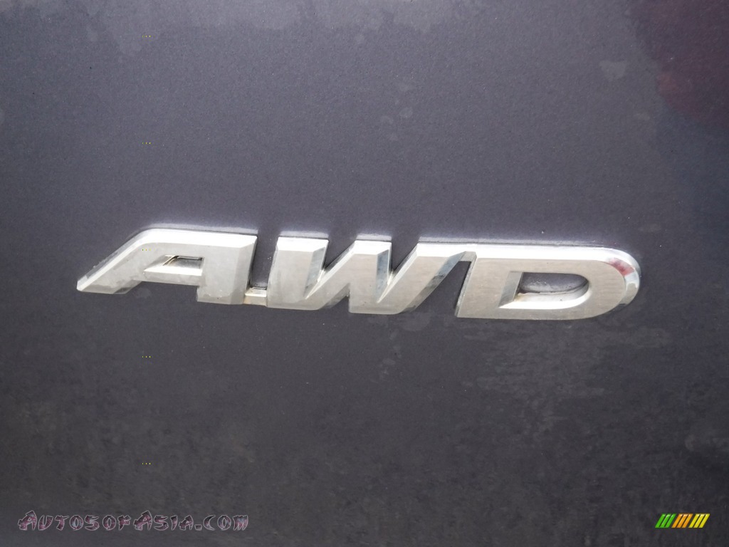 2012 CR-V EX-L 4WD - Twilight Blue Metallic / Gray photo #10