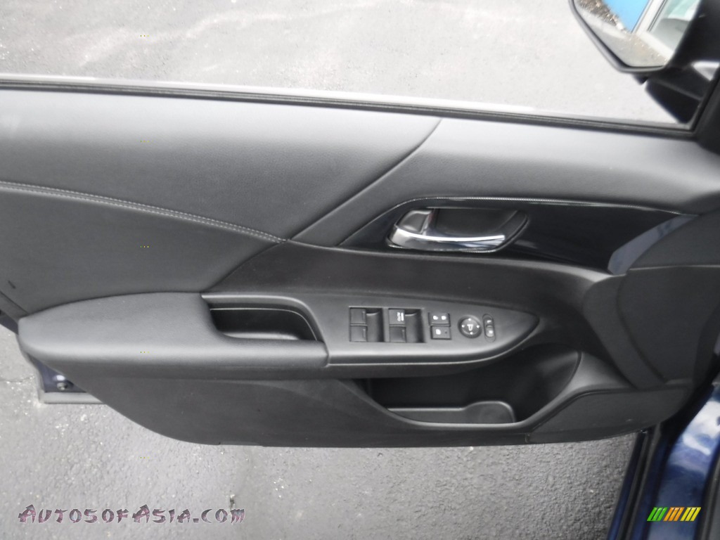 2014 Accord Sport Sedan - Obsidian Blue Pearl / Black photo #12