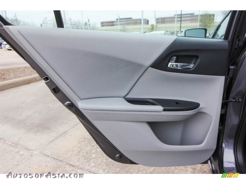 2015 Accord LX Sedan - Alabaster Silver Metallic / Gray photo #19