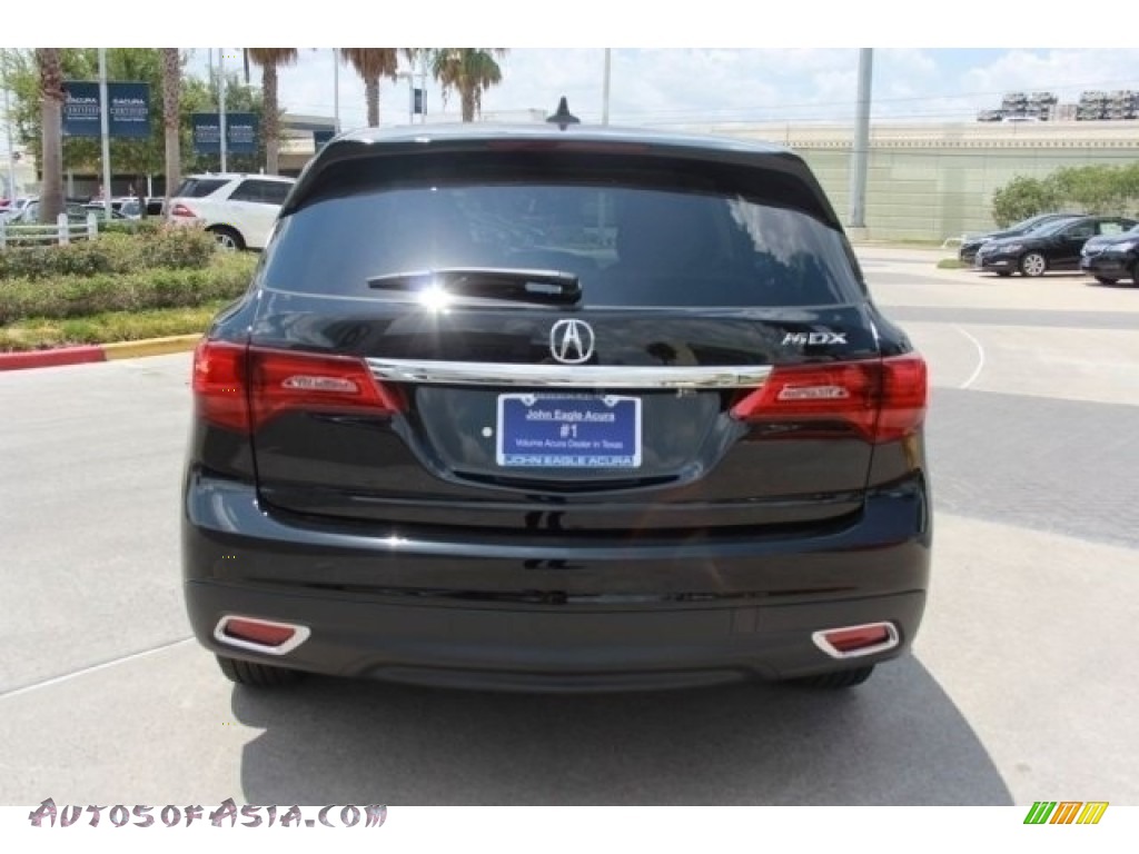 2014 MDX  - Crystal Black Pearl / Parchment photo #7