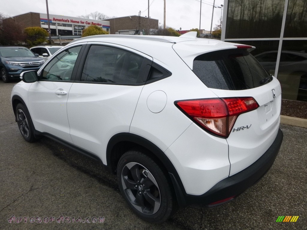 2018 HR-V EX-L AWD - White Orchid Pearl / Gray photo #2