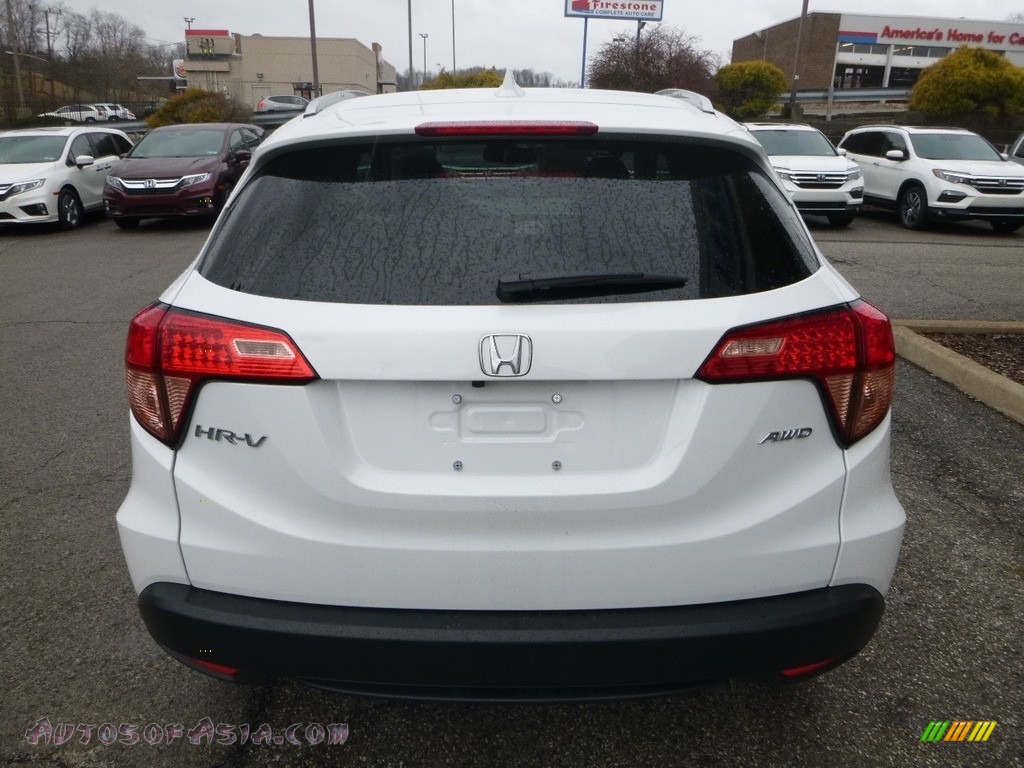 2018 HR-V EX-L AWD - White Orchid Pearl / Gray photo #3