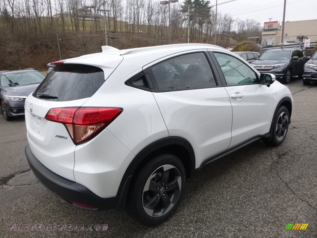 2018 HR-V EX-L AWD - White Orchid Pearl / Gray photo #4