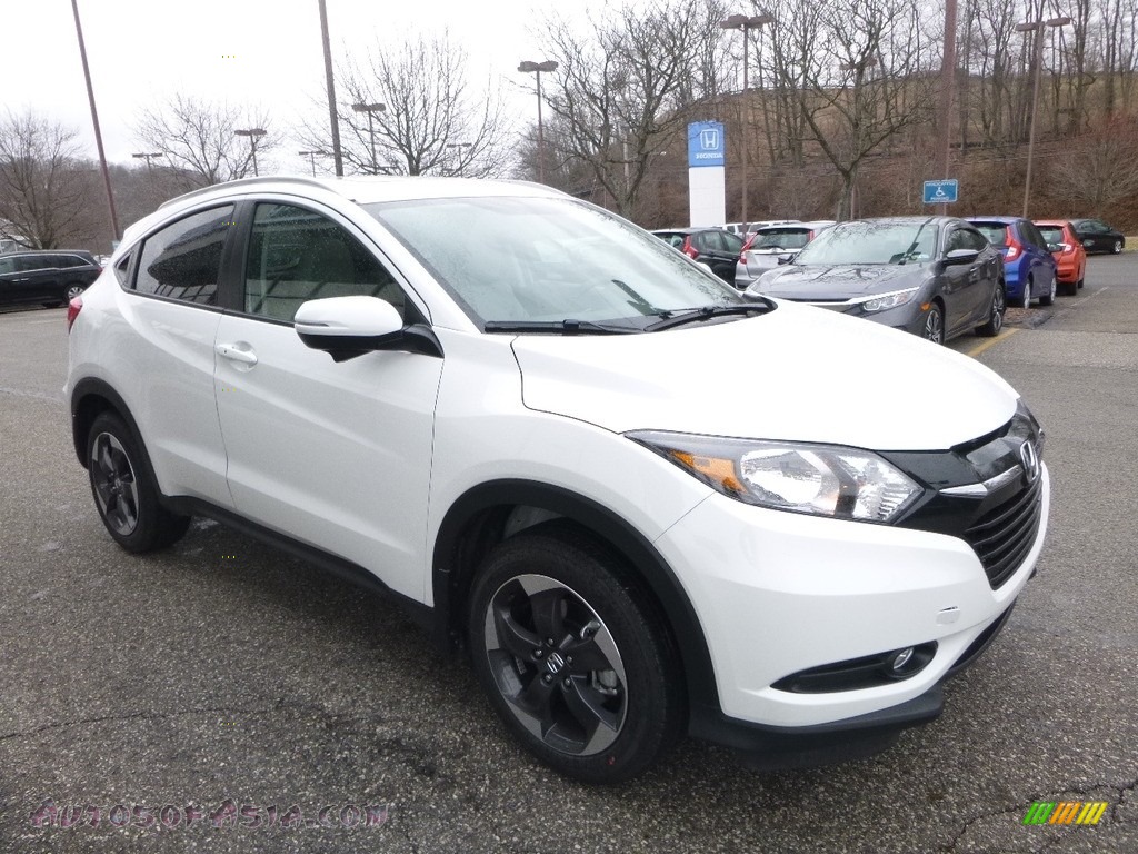 2018 HR-V EX-L AWD - White Orchid Pearl / Gray photo #5