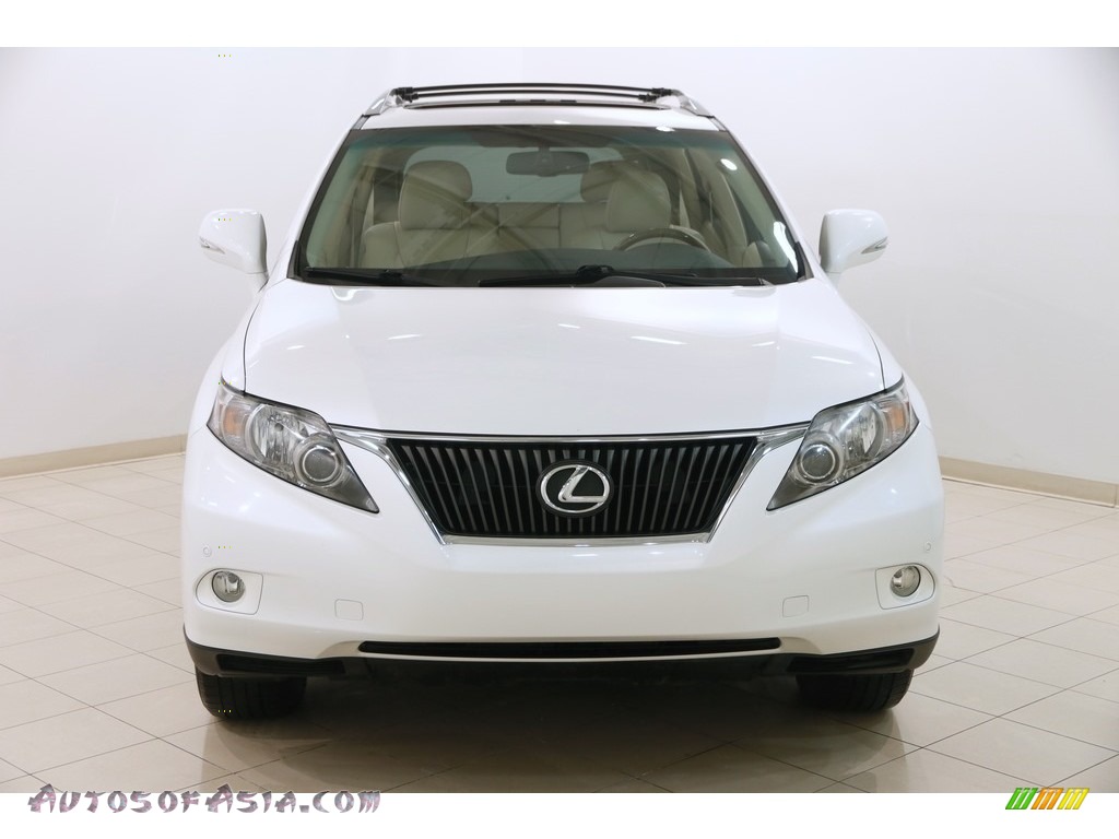 2011 RX 350 AWD - Starfire White Pearl / Parchment photo #2
