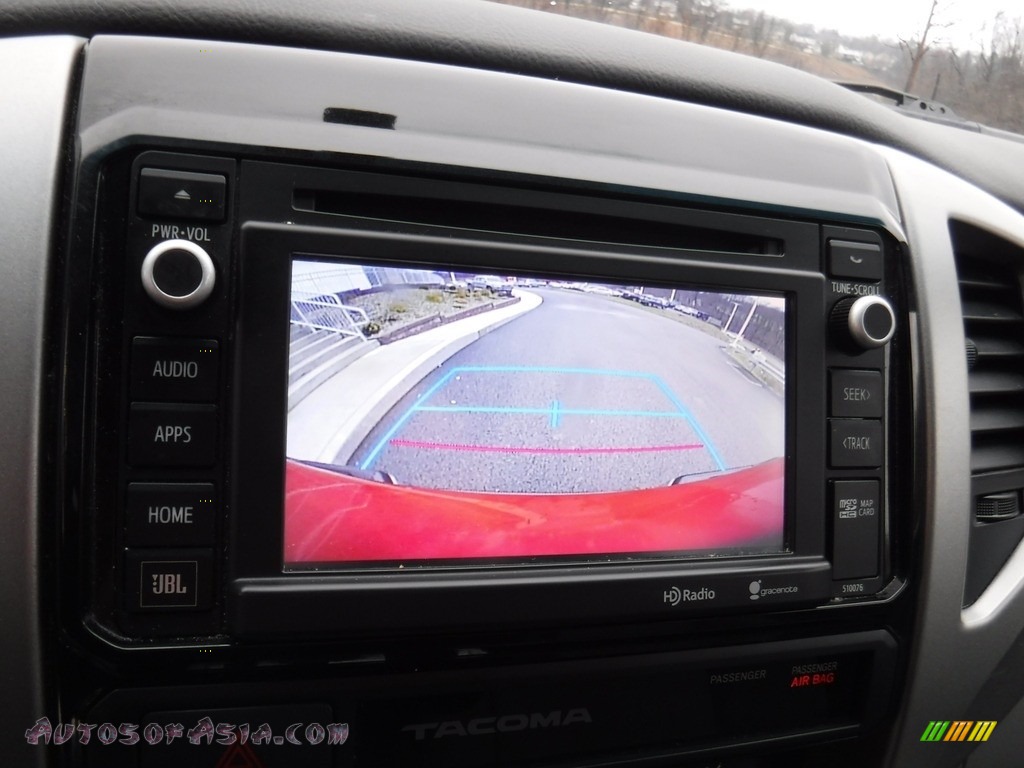 2015 Tacoma V6 Double Cab 4x4 - Barcelona Red Metallic / Graphite photo #21