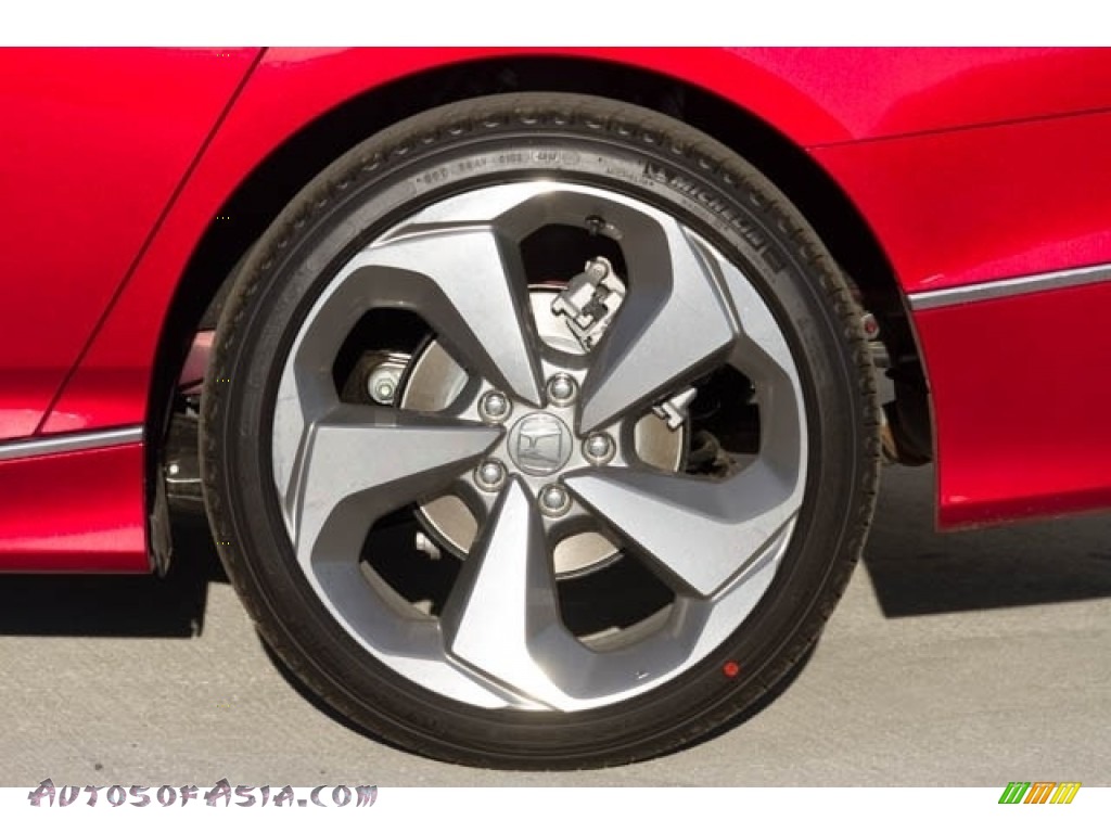 2018 Accord Touring Sedan - Radiant Red Metallic / Ivory photo #13