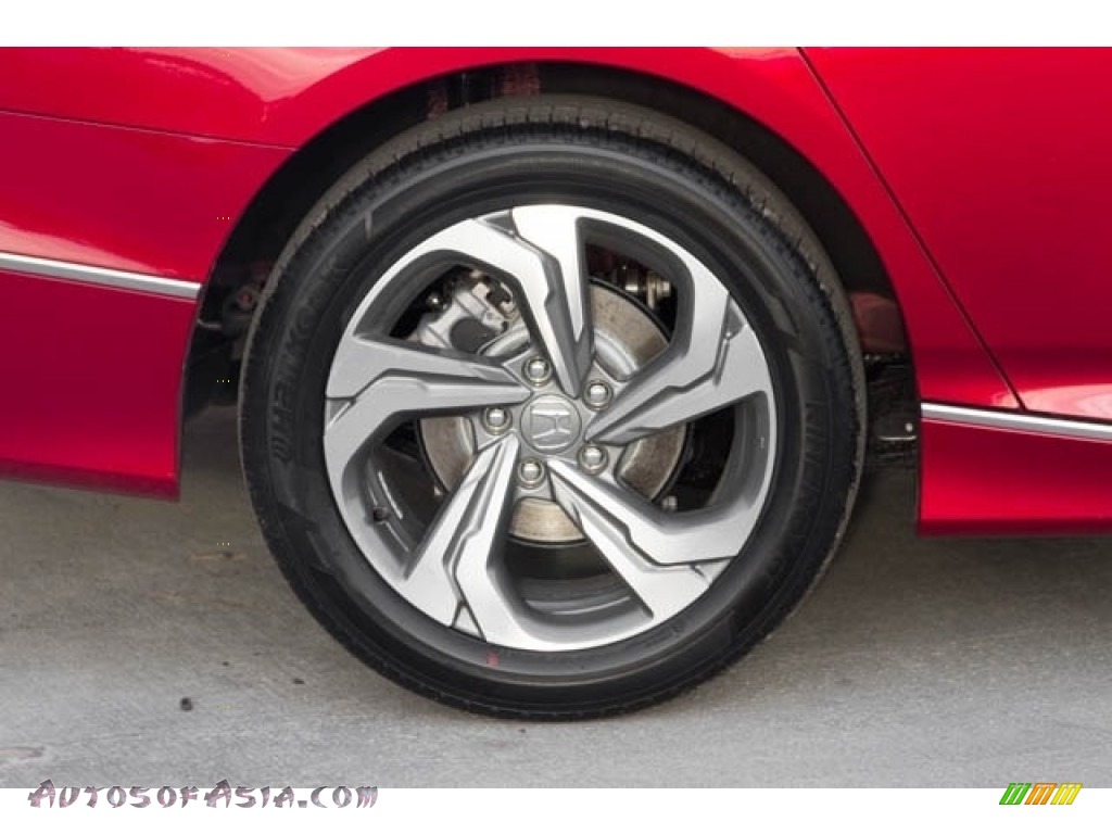2018 Accord EX-L Sedan - Radiant Red Metallic / Ivory photo #11