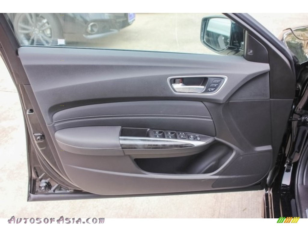 2018 TLX V6 SH-AWD Technology Sedan - Crystal Black Pearl / Ebony photo #12