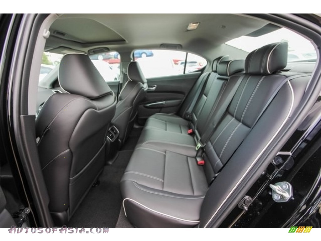 2018 TLX V6 SH-AWD Technology Sedan - Crystal Black Pearl / Ebony photo #17