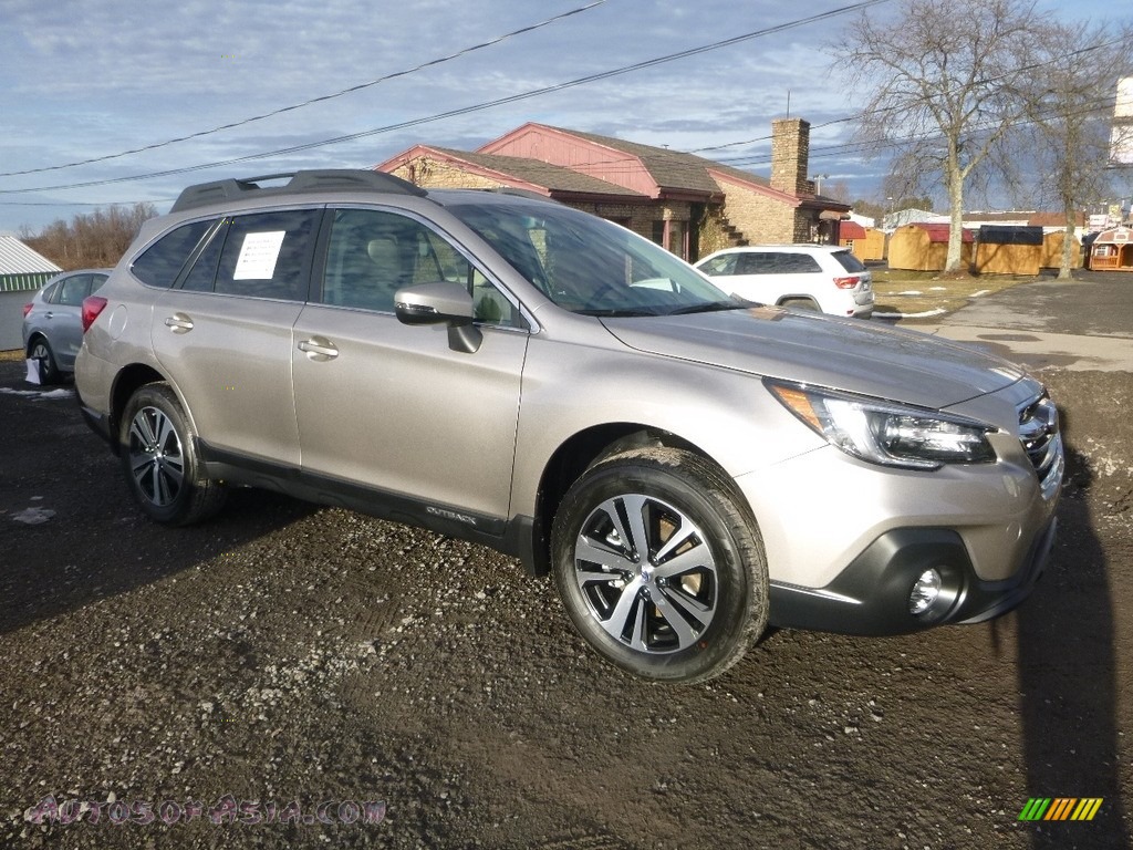 2018 Outback 2.5i Limited - Tungsten Metallic / Ivory photo #1