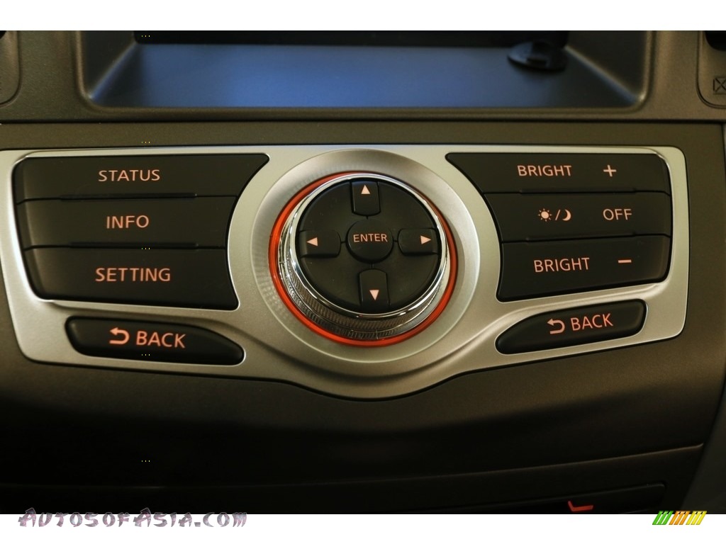 2012 Murano SV AWD - Platinum Graphite / Black photo #13
