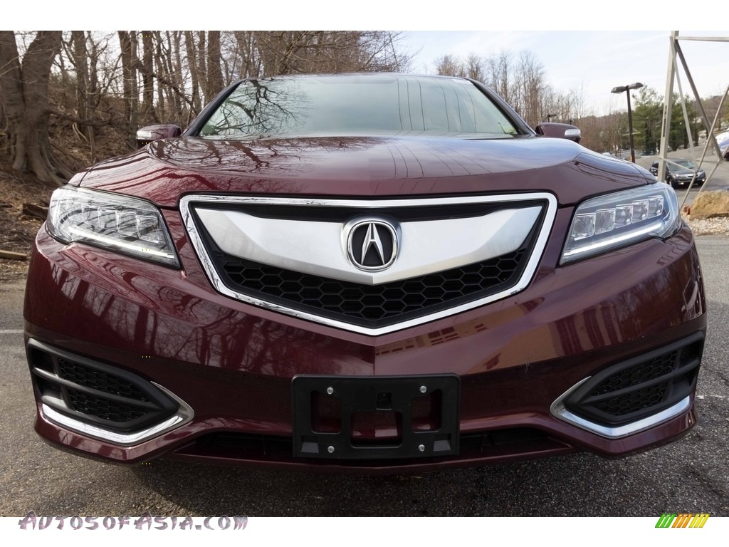 2017 RDX Technology AWD - Basque Red Pearl II / Parchment photo #2
