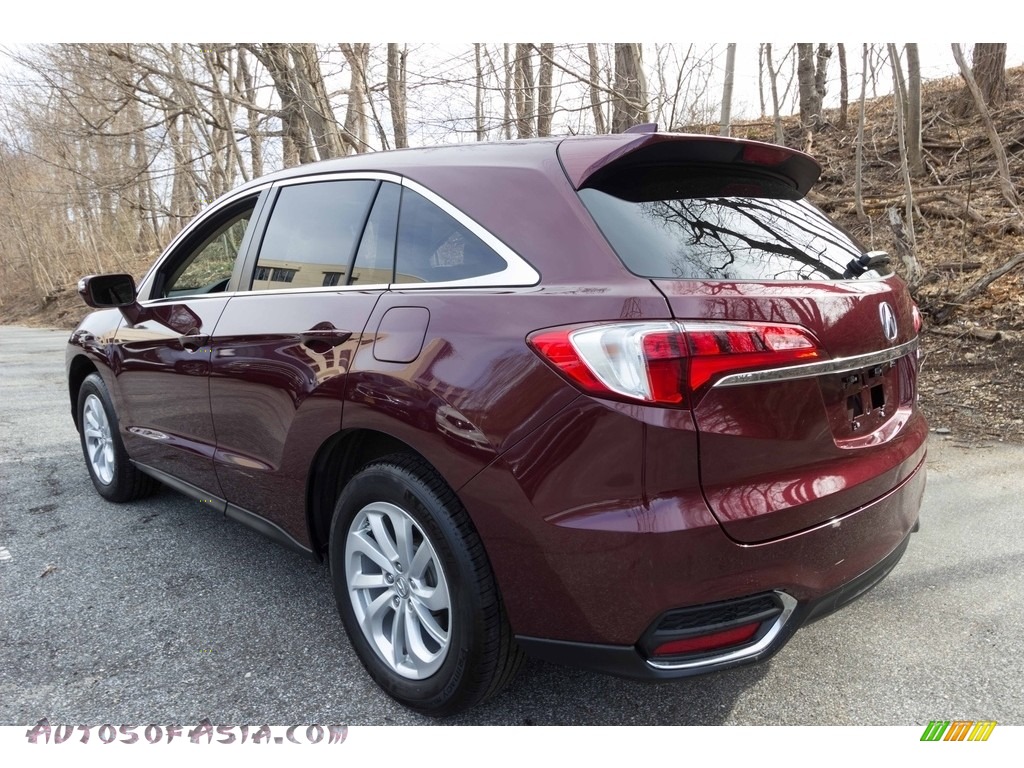 2017 RDX Technology AWD - Basque Red Pearl II / Parchment photo #4