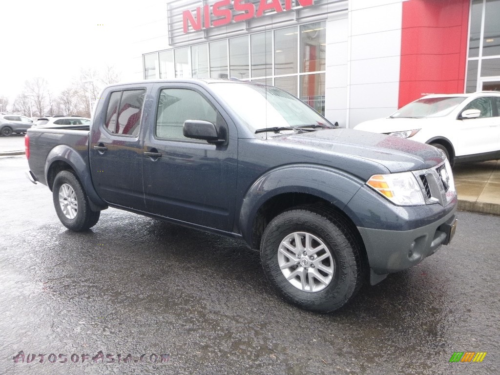 Arctic Blue Metallic / Steel Nissan Frontier SV Crew Cab 4x4