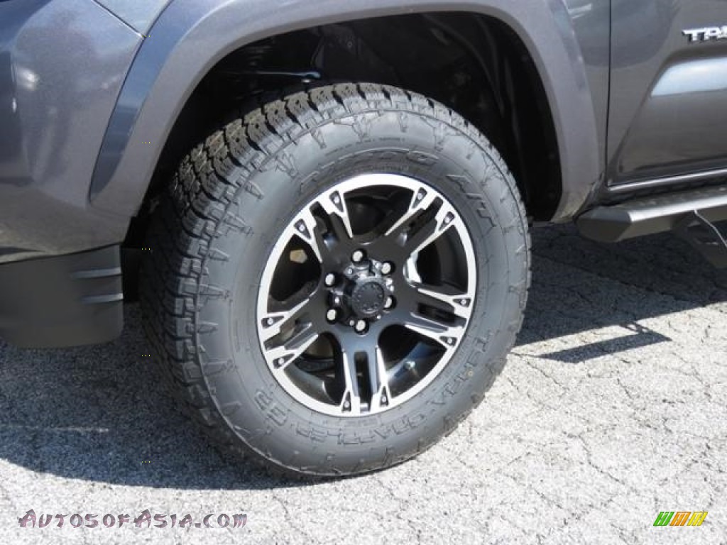 2018 Tacoma SR5 Double Cab - Magnetic Gray Metallic / Cement Gray photo #4