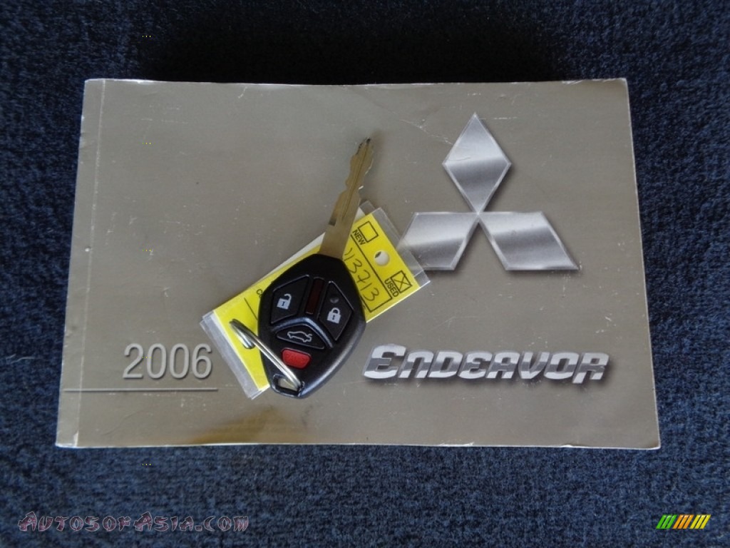 2006 Endeavor LS - Liquid Silver Metallic / Charcoal photo #27