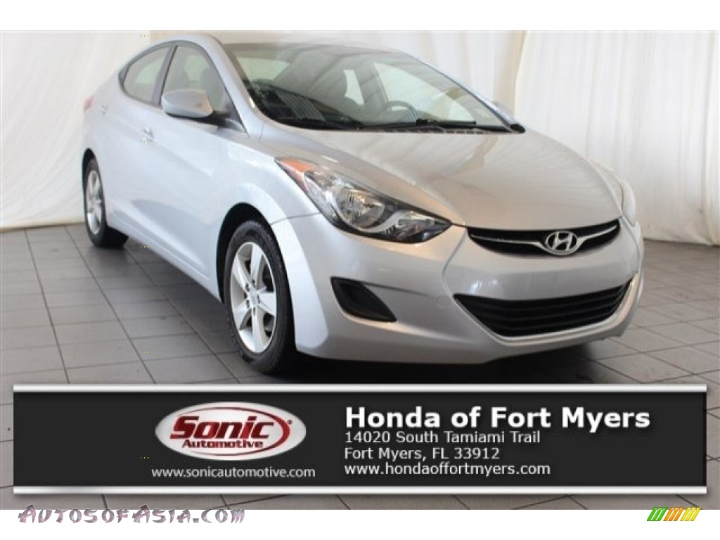 Radiant Silver / Gray Hyundai Elantra GLS