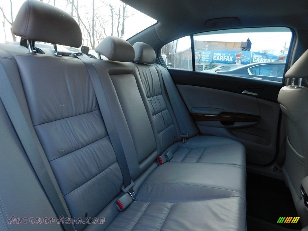 2011 Accord EX-L V6 Sedan - Alabaster Silver Metallic / Black photo #26