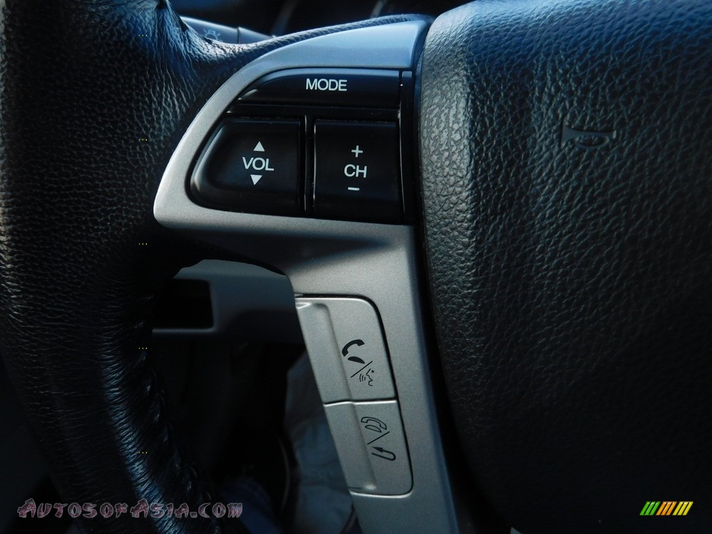 2011 Accord EX-L V6 Sedan - Alabaster Silver Metallic / Black photo #34