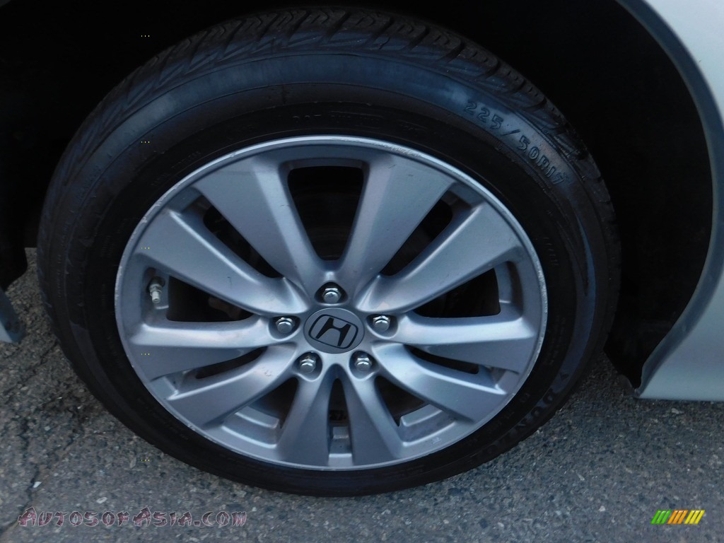 2011 Accord EX-L V6 Sedan - Alabaster Silver Metallic / Black photo #54