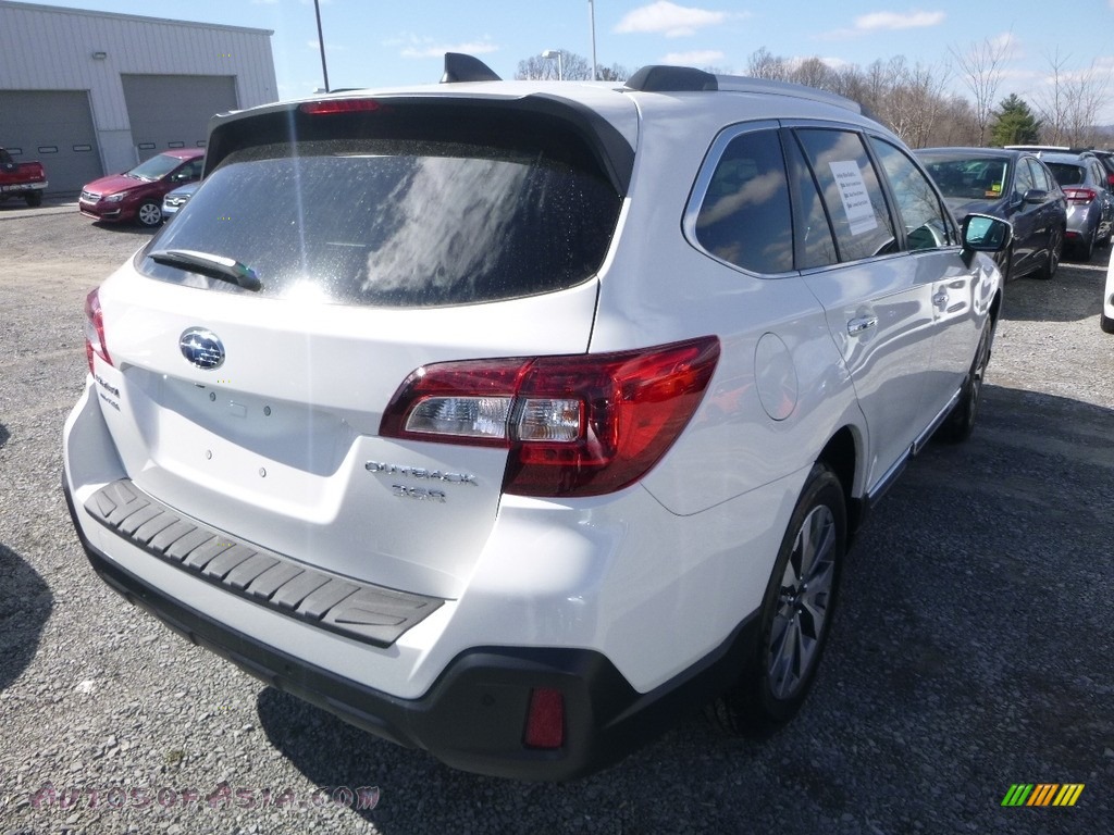 2018 Outback 3.6R Touring - Crystal White Pearl / Java Brown photo #4