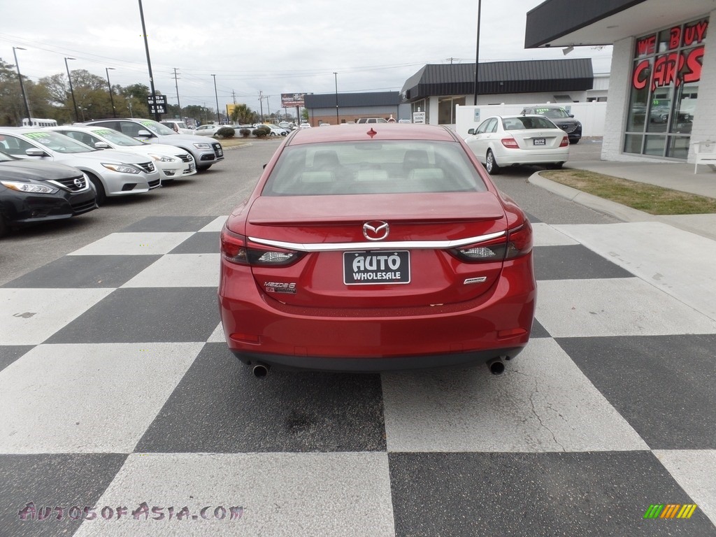 2017 Mazda6 Grand Touring - Soul Red Metallic / Parchment photo #4