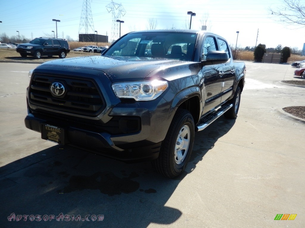 2018 Tacoma SR Double Cab - Magnetic Gray Metallic / Cement Gray photo #1