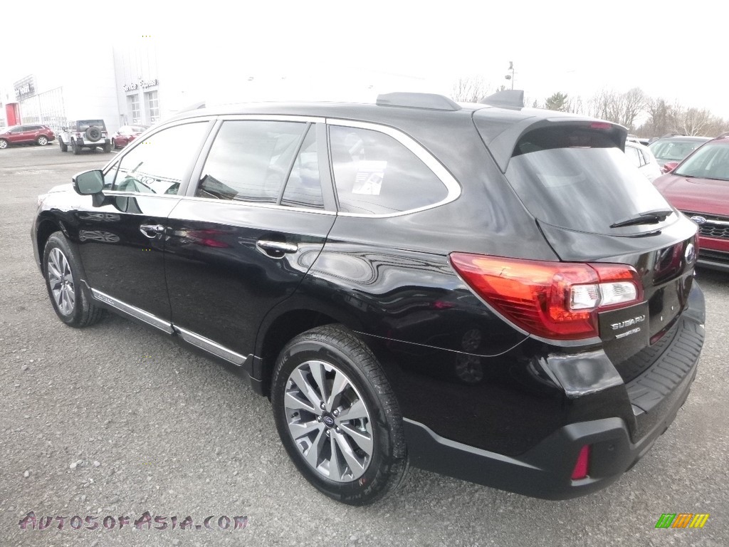 2018 Outback 2.5i Touring - Crystal Black Silica / Java Brown photo #6