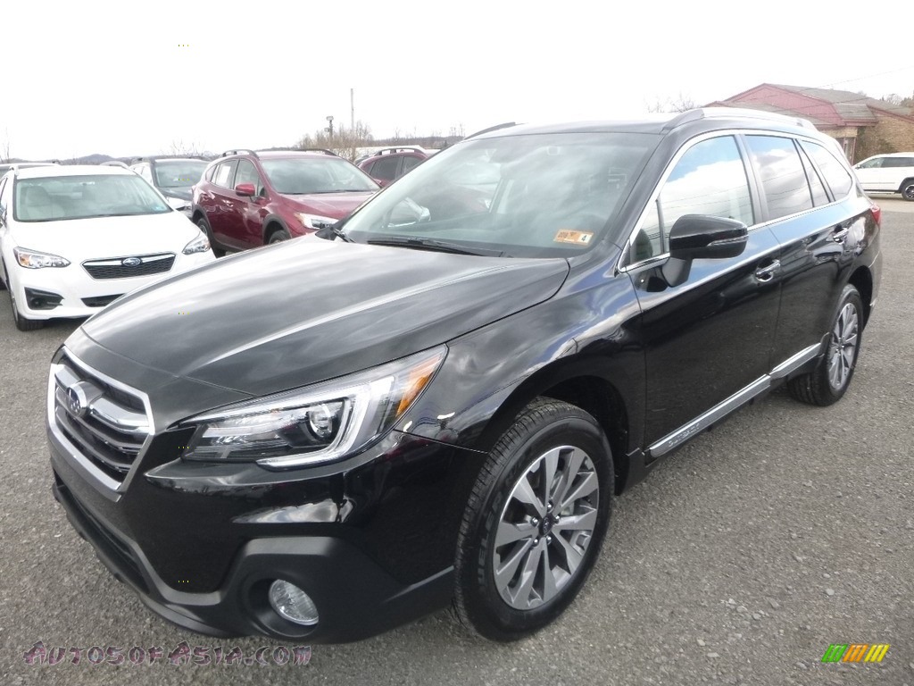 2018 Outback 2.5i Touring - Crystal Black Silica / Java Brown photo #7