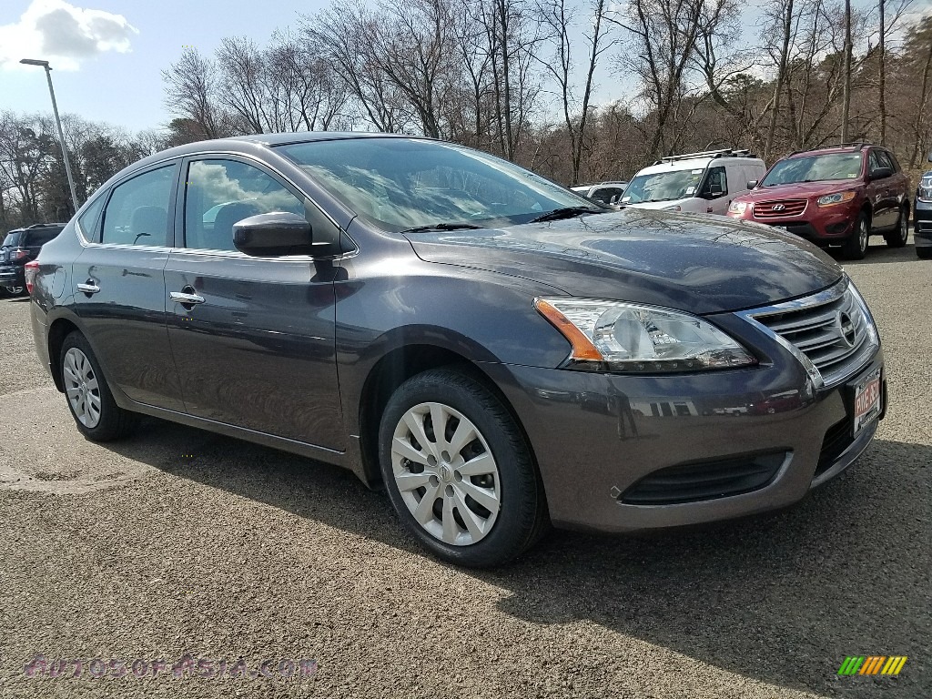 2014 Sentra S - Magnetic Gray / Charcoal photo #1
