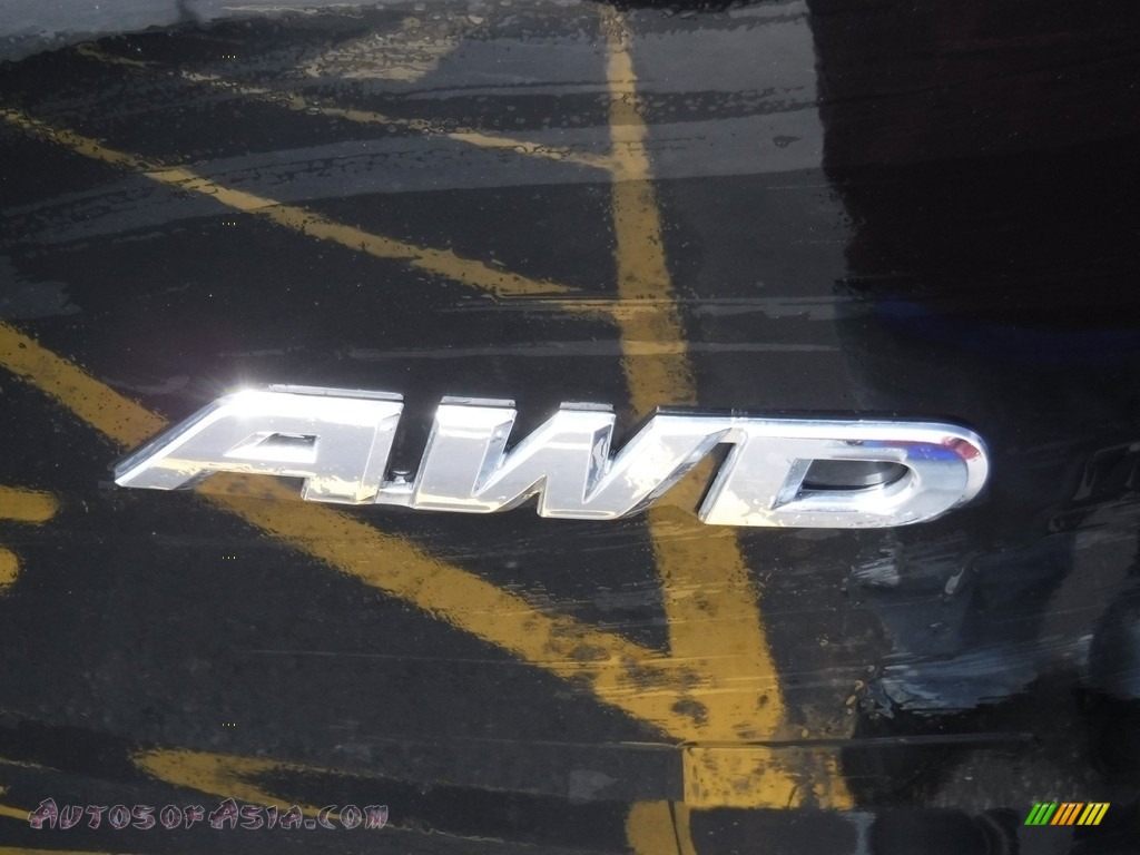 2012 CR-V EX 4WD - Crystal Black Pearl / Black photo #10