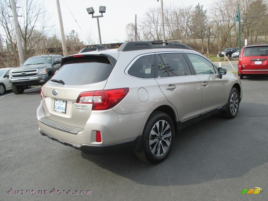 2016 Outback 2.5i Limited - Tungsten Metallic / Warm Ivory photo #6
