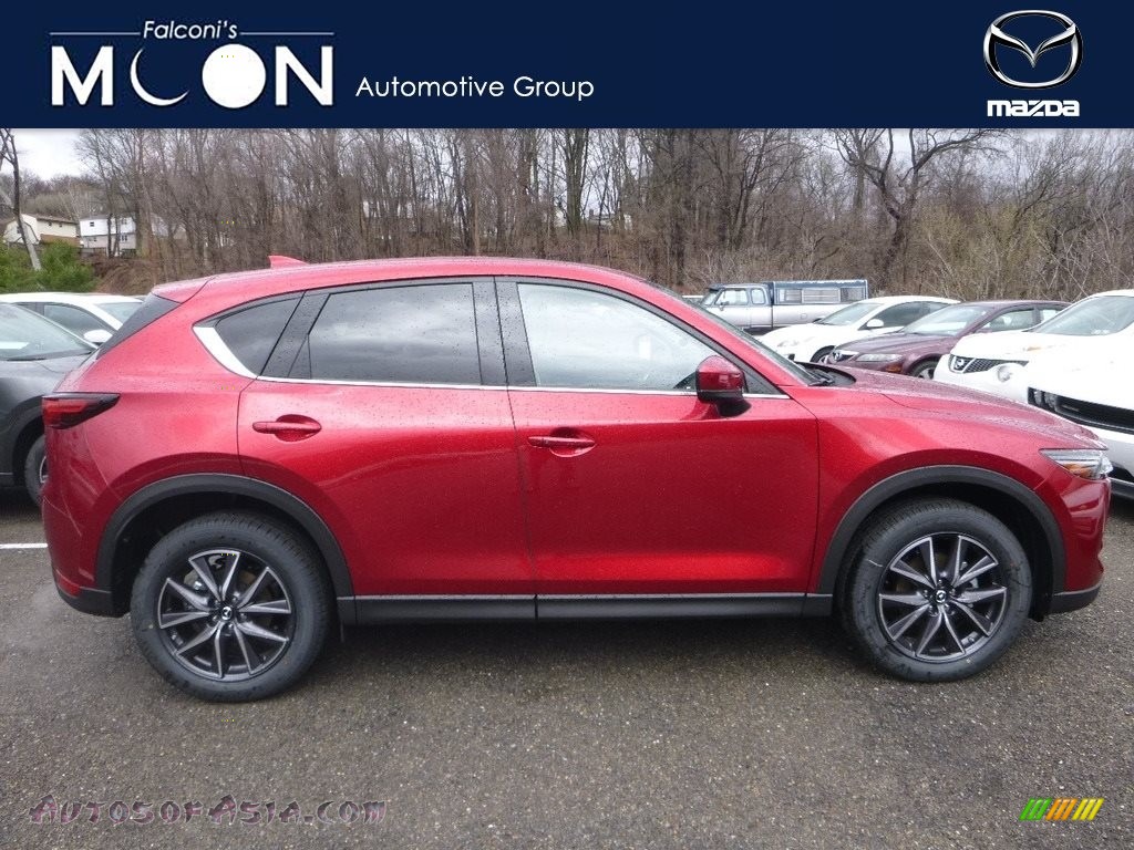 Soul Red Crystal Metallic / Parchment Mazda CX-5 Grand Touring AWD