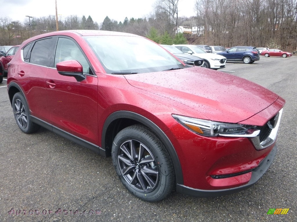 2018 CX-5 Grand Touring AWD - Soul Red Crystal Metallic / Parchment photo #3