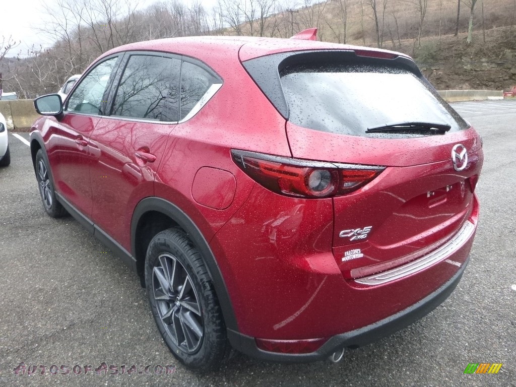 2018 CX-5 Grand Touring AWD - Soul Red Crystal Metallic / Parchment photo #6