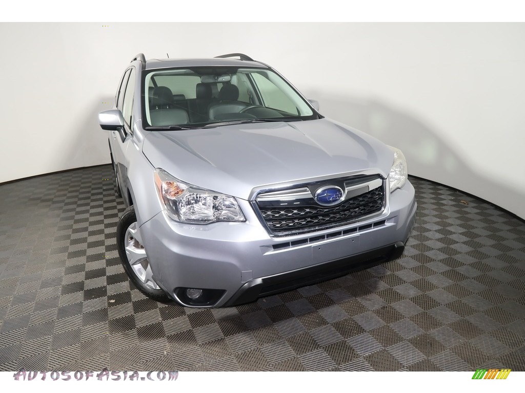 2015 Forester 2.5i Limited - Ice Silver Metallic / Black photo #6