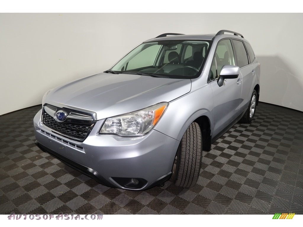 2015 Forester 2.5i Limited - Ice Silver Metallic / Black photo #9