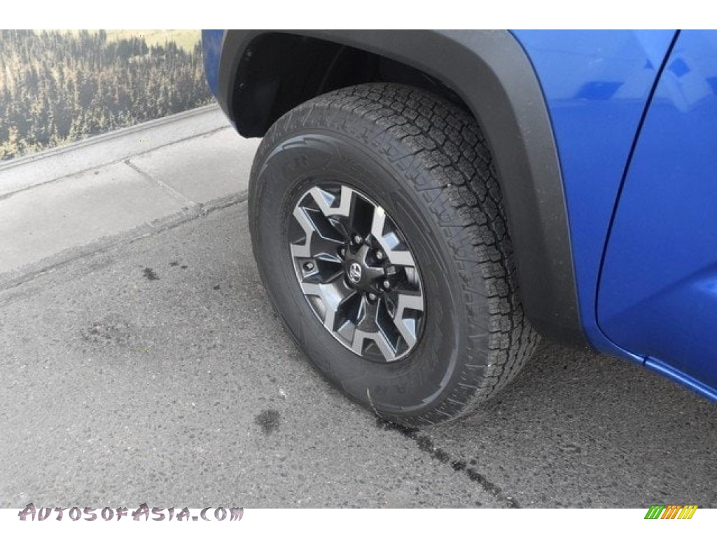 2018 Tacoma TRD Off Road Double Cab 4x4 - Blazing Blue Pearl / Graphite w/Gun Metal photo #32