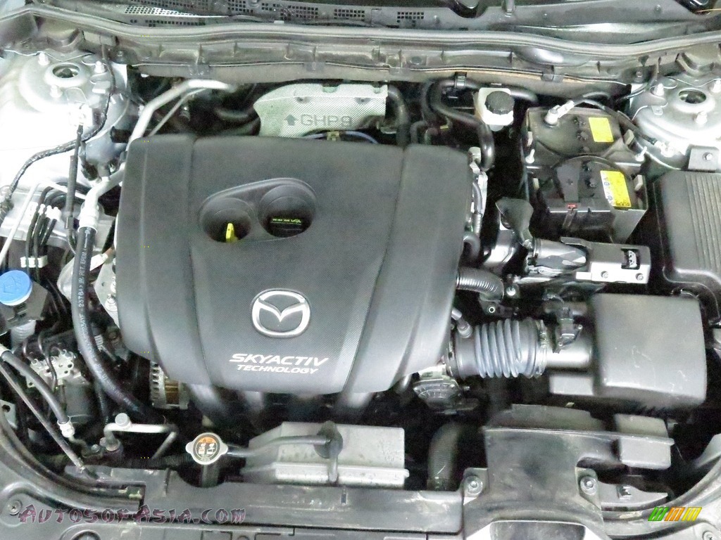 2017 Mazda6 Touring - Sonic Silver Metallic / Black photo #29