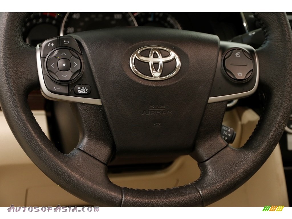 2012 Camry XLE - Cypress Green Pearl / Ivory photo #6