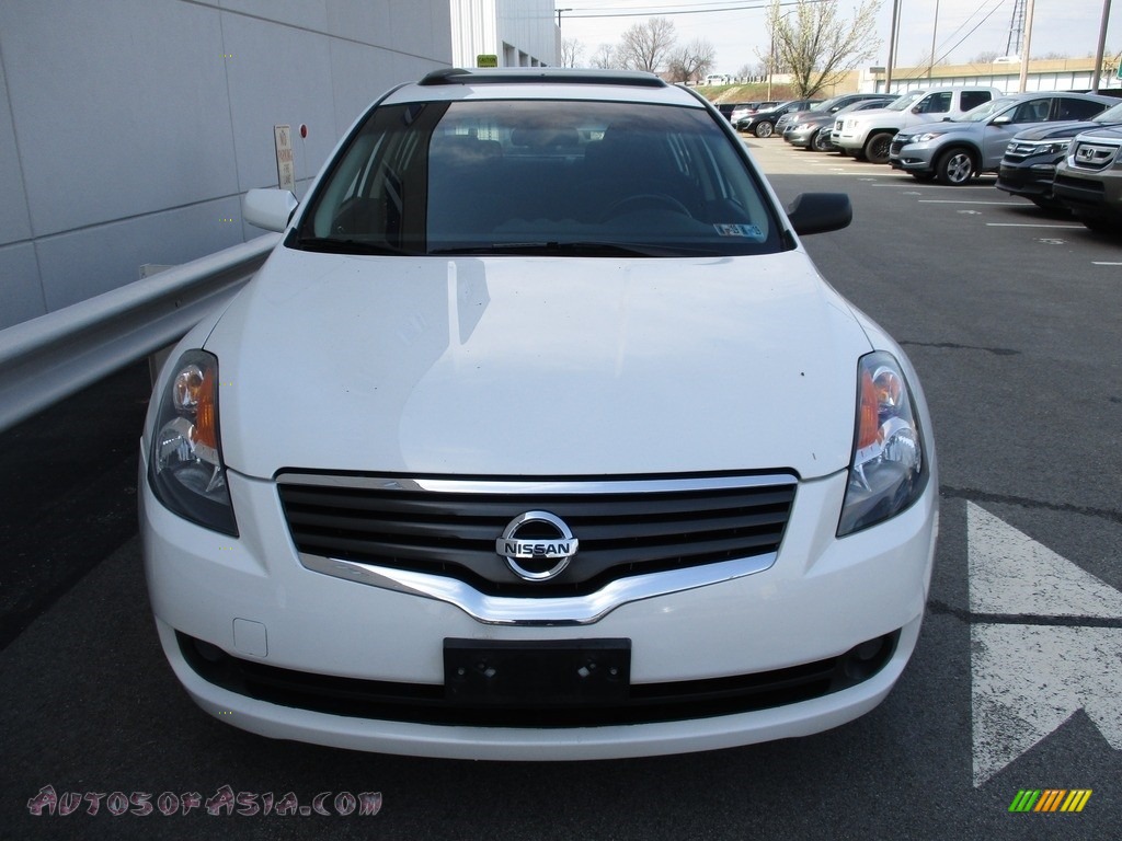 2009 Altima 2.5 S - Winter Frost Pearl / Charcoal photo #9
