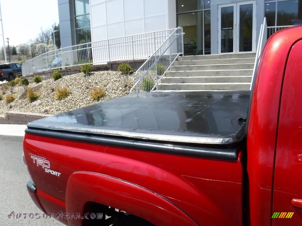 2012 Tacoma V6 TRD Sport Double Cab 4x4 - Barcelona Red Metallic / Graphite photo #5