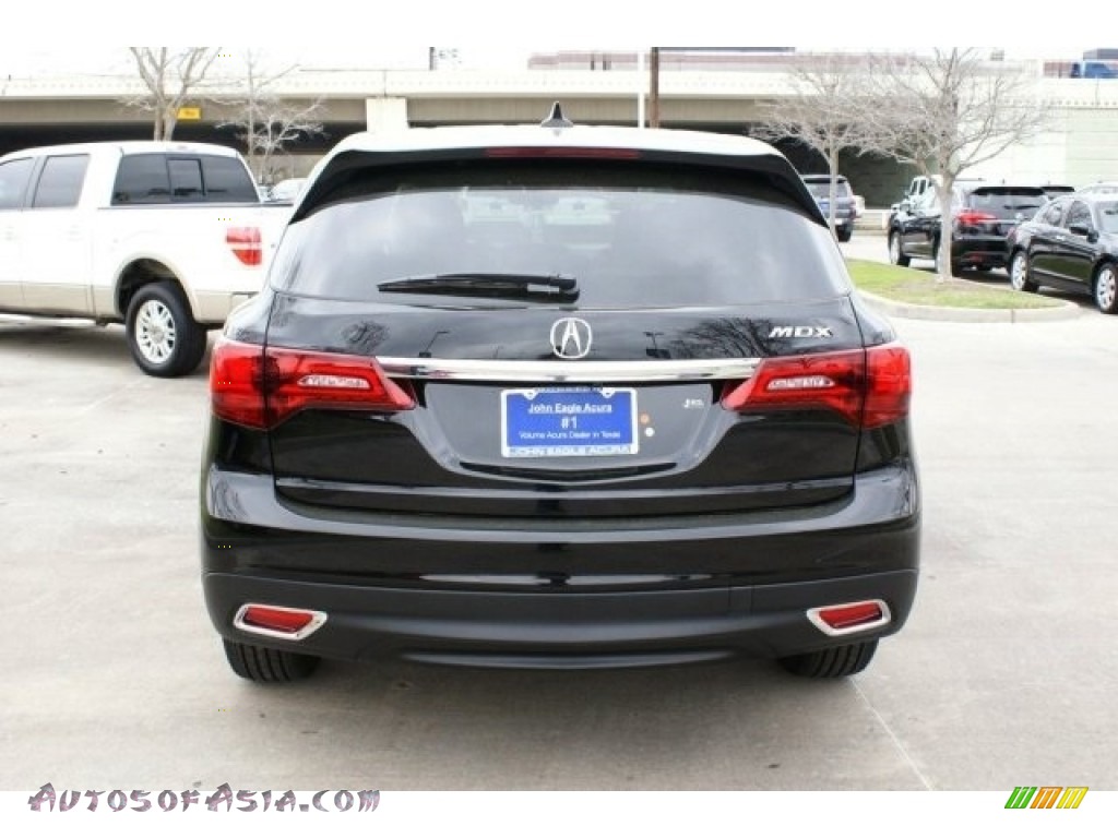 2016 MDX Technology - Crystal Black Pearl / Parchment photo #6
