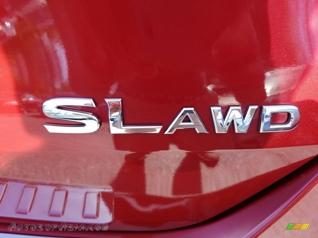 2016 Rogue SL AWD - Cayenne Red / Charcoal photo #6