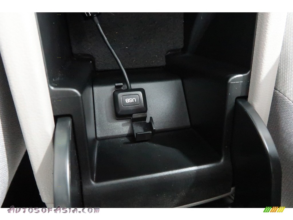 2015 Civic LX Sedan - Crystal Black Pearl / Gray photo #32