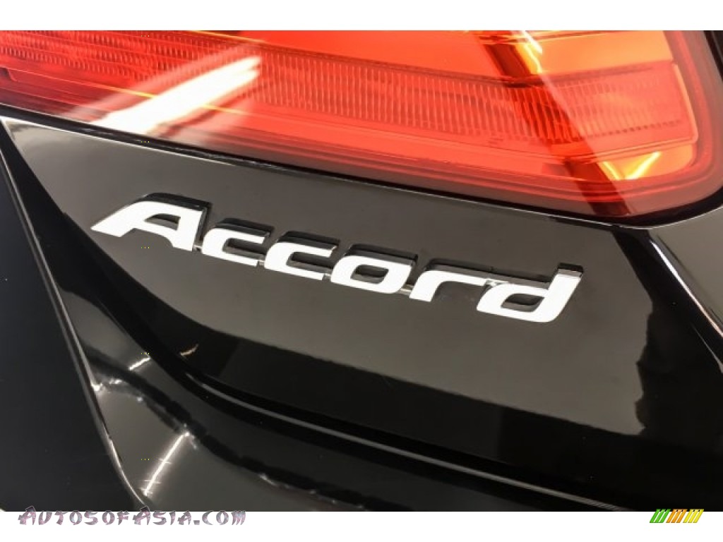 2015 Accord EX-L Sedan - Crystal Black Pearl / Black photo #7