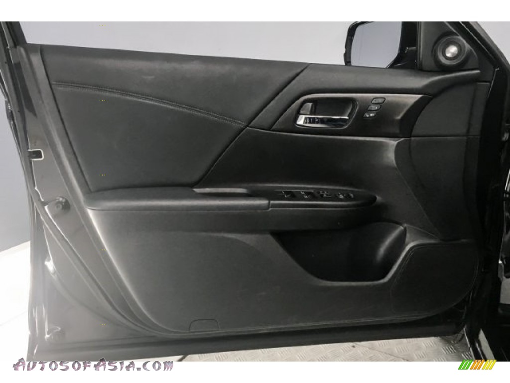 2015 Accord EX-L Sedan - Crystal Black Pearl / Black photo #23