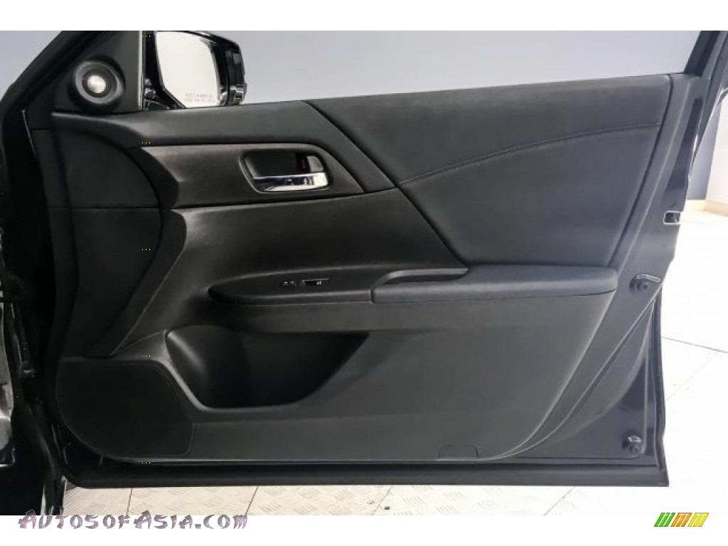2015 Accord EX-L Sedan - Crystal Black Pearl / Black photo #27